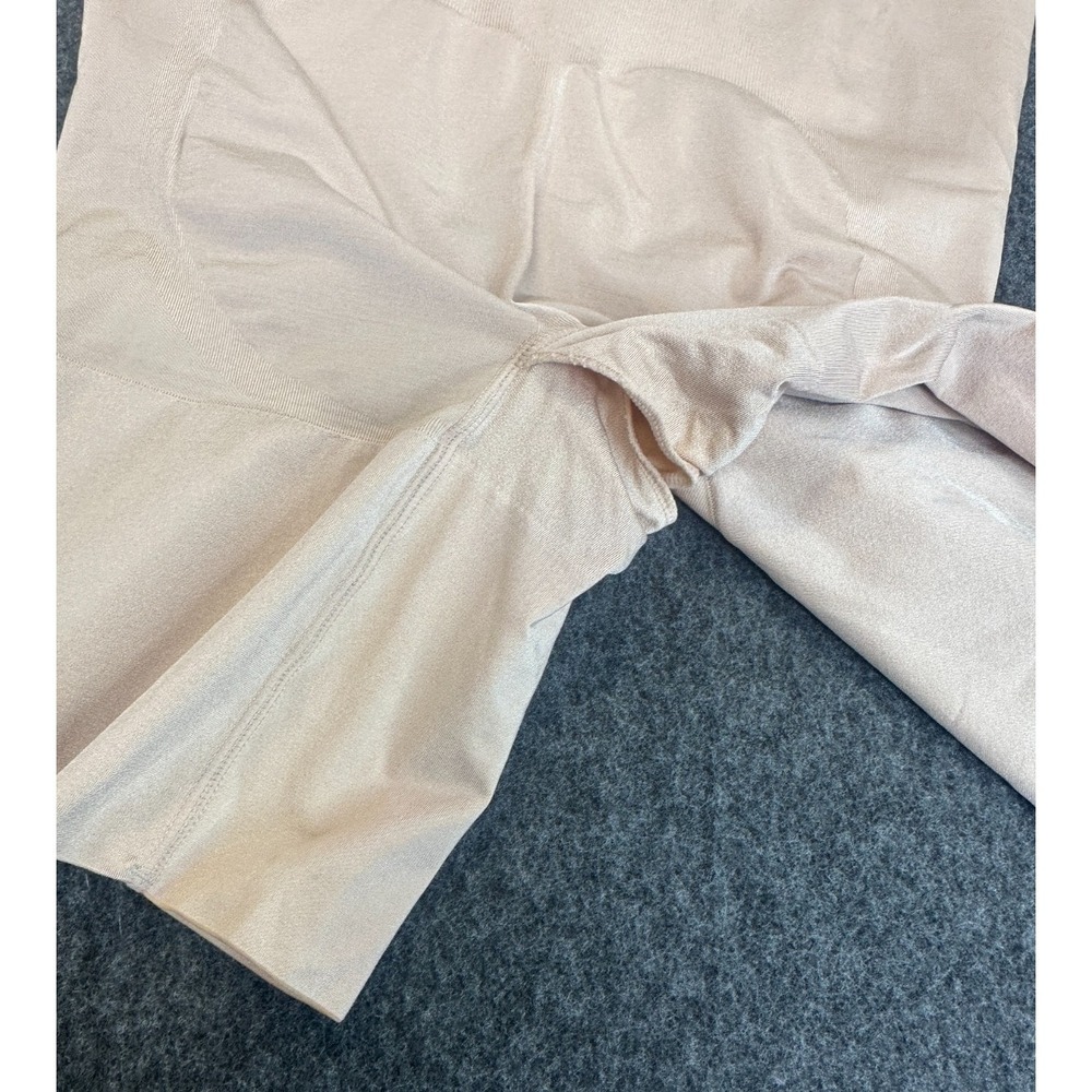 Spanx Shapewear Oncore High-Waisted Mid-Thigh Short Nude Compression Size Large - Picture 6 of 14